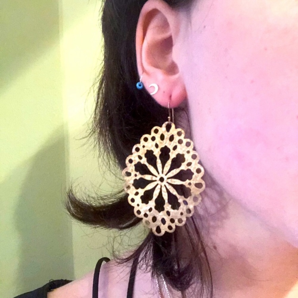 Argento Vivo Vermeil Statement Earrings
